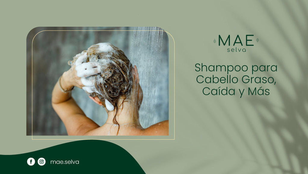 Shampoo para Cabello Graso, Caída y Más